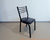 SILLA RINA SUPERPERLINA TAPIZ NEGRO CAÑO NEGRO