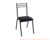 SILLA RINA APILABLE TAPIZ NEGRO CAÑO 7/8" NEGRO en internet