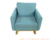 SILLON KALI TELA CHENILLE GRIS - Villanova Hogar