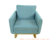 SILLON KALI TELA CHENILLE GRIS en internet