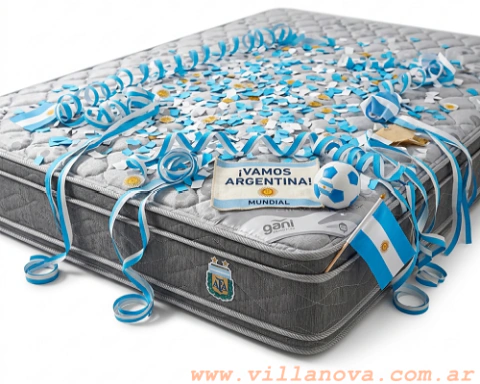 COLCHON GANI SILVER FLEX 160cm x 200cm x 25cm QUEEN SIZE ESPUMA