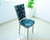 SILLA RINA VALENCIA TAPIZ NEGRO/CRUDO CAÑO GRIS