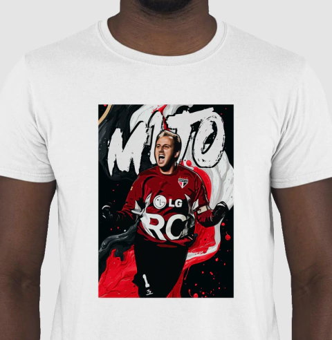 Camiseta Algodão Ídolo Rogério Ceni