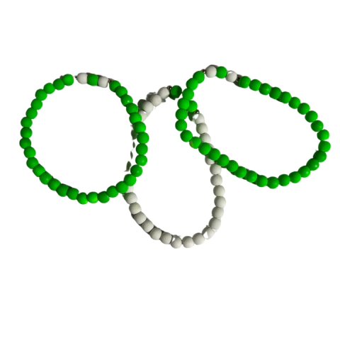 Pulseiras Palmeiras (kit de 3 unidades)