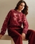 Sweater Shein Zaira bordo
