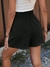 Short Shein Olivia negro en internet