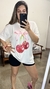 Remera Shein cereza Oversize
