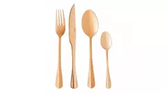 Faqueiro 24 Peças de Aço Inox Rosé