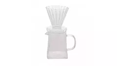 Cafeteira E Suporte Para Filtro De Vidro Borossilicato Resistente A Calor 500Ml na internet