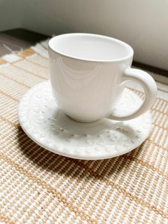 CONJUNTO C/ 4 XÍCARAS DE CAFÉ C/ PIRES ESPARTA Cerâmica 72 ml - comprar online