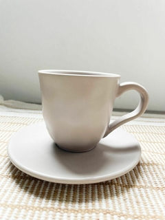 Conjunto C/ 4 Xícaras de Café Orgânico MAHOGANY Cerâmica - 125ML