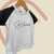 Remera manga ranglan “blessed” en internet