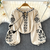 Blusa Bordada Estilo Boho