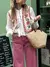 Colete Bordado Floral Vintage - Boho Store