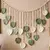 Decoração Boho Folhas De Macramê - comprar online