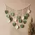 Decoração Boho Folhas De Macramê