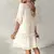 Vestido Boho Vintage Bordado De Linho E Algodão - Boho Store