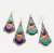 Brincos Triangulares Vintage