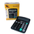 CALCULADORA 12 DIGITOS PRETA Á PILHA