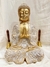 BUDA MEDITANDO DORADO GRANDE
