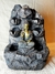 FUENTE DE AGUA MEDIANA MURO CON BUDA Y ESFERA
