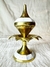 PORTASAHUMERIO DE BRONCE CON NÁCAR