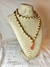 JAPA MALA HINDÚ DE MADERA CON PERLAS