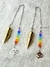 PÉNDULO DE BRONCE 7 CHAKRAS