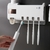 Dispenser Automático de Pasta de Dente com Esterilizador UV e Porta Escovas