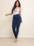 Calça skinny escura bolso faca 4069 - loja online