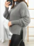 Blusa fio pluma Biamar Cinza 114531 - loja online