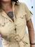 Vestido longo com manga Caramelo 23761 - Senhorita Frida