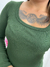 Vestido Midi Ribana Verde Militar 23953 - Senhorita Frida