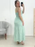 Vestido Longo Verde Água 24902 - comprar online
