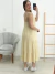 Vestido de alcinha poa Bege 25033 - comprar online