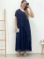 Vestido de Festa tule Azul Marinho 25121