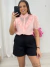 Blusa chiffon Rosa claro 34182