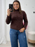 Blusa de lanzinha Marrom 35532 na internet