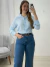 Camisa Listrada Azul 35931 - comprar online