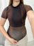 Blusa de tule Marrom 35981 na internet