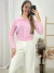Camisa Listrada Rosa Pink 36053