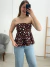 Blusa Tomara que Caia POA Marrom 37231 na internet