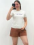 T-shirt Conchas Off 37481 na internet
