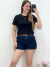 Blusa Bordada Preta 37621