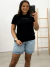 T-shirt Let Life Surpise You Preta 37711 - comprar online