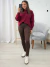 Legging com Pézinho Marrom 44763 - Senhorita Frida