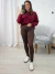 Legging com Pézinho Marrom 44763 na internet