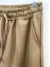 Calça pantalona de moletom flanelada Marrom Claro 44793 - Senhorita Frida