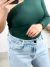 Body Poliamida mula manca Verde Militar 50983 na internet