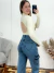 Body Poliamida manga longa costa aberta Bege 51002 - comprar online